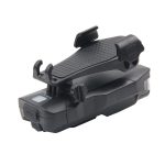 500LM Fahrradlicht Handyhalter Multifunktions-Reitfrontlicht mit Hupe, 4000 mAh (Black), 4000 mAh (Black Red), 4000 mAh (Black Blue), 4000 mAh (Black Orange), 2400 mAh (Black Red), 2400 mAh (Black Blue), 2400 mAh (Black Orange), 2400 mAh (Black) – Bild 3