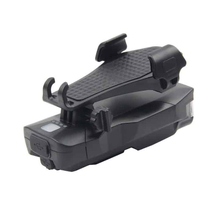 500LM Fahrradlicht Handyhalter Multifunktions-Reitfrontlicht mit Hupe, 4000 mAh (Black), 4000 mAh (Black Red), 4000 mAh (Black Blue), 4000 mAh (Black Orange), 2400 mAh (Black Red), 2400 mAh (Black Blue), 2400 mAh (Black Orange), 2400 mAh (Black) – Bild 3