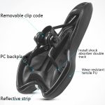 Silikon Fahrradsitz Mountainbike Sattel Sitzkissen Bequeme Fahrradzubehör Ausrüstung, YF-1034 – Bild 3