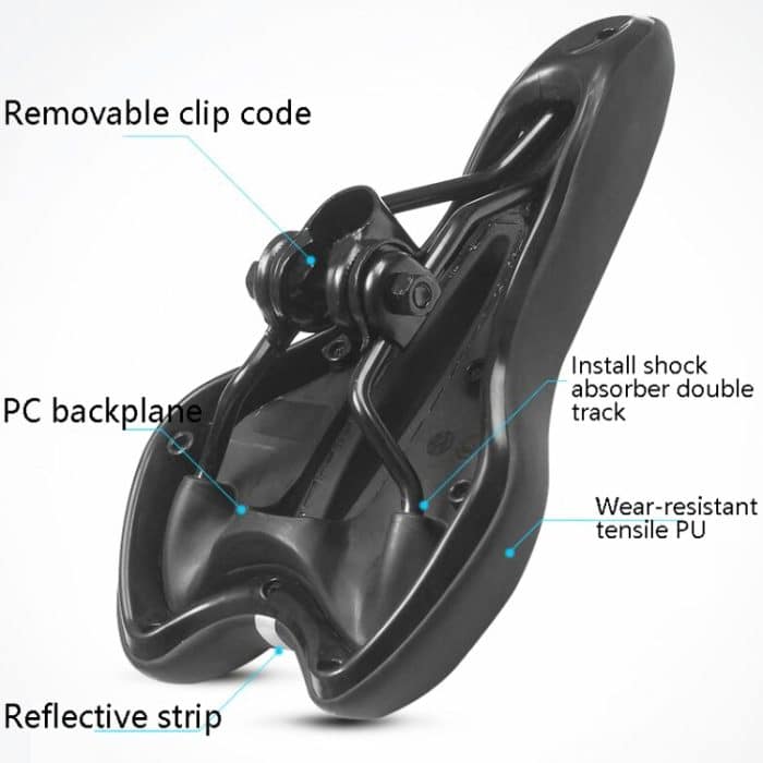 Silikon Fahrradsitz Mountainbike Sattel Sitzkissen Bequeme Fahrradzubehör Ausrüstung, YF-1034 – Bild 3