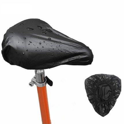 10 Stück Fahrradsattel wasserdichter Bezug Fahrradsitz PVC wasserdichter Sitzbezug heißgepresster Regenschutz, 10pcs Small, 10pcs Large