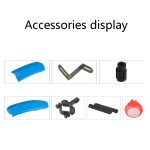 Fahrrad-Teleskop-Klappschutzblech 27,5 Zoll erweitertes wasserspeicherndes LED-Rücklicht – Bild 4