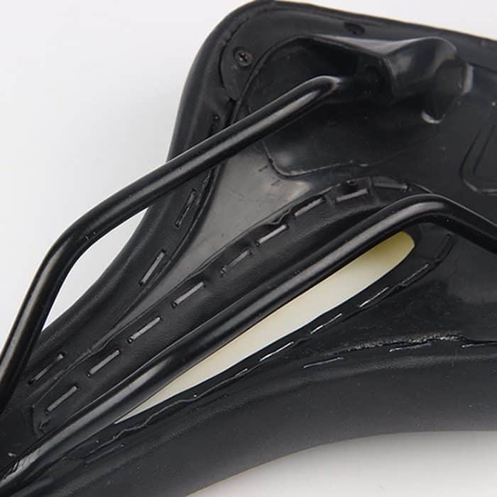 Mountainbike-Sattel, Rennrad, zusammenklappbares Autositzkissen, Fahrradausrüstung, Black Red, Black Blue, Black White, Black Yellow, Dark Green, Full Black – Bild 3