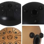 MEIBEITE 5,5-Zoll-C-Tune-Sanskrit-Trommel mit Stahlzunge, leere, sorgenfreie Trommel, MEIBEITE White, MEIBEITE Red, MEIBEITE Black, MEIBEITE Golden, MEIBEITE Purple – Bild 5