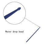 2 Stück Drumsticks Drum Kits Zubehör Nylon Drumsticks, Navy Blue, Dark Green – Bild 5