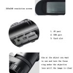 Hochauflösende digitale Nachtsichtkamera mit Bildschirmfoto / Video / Patrouille / Infrarot / Nachtsicht / Fernglas – Bild 6