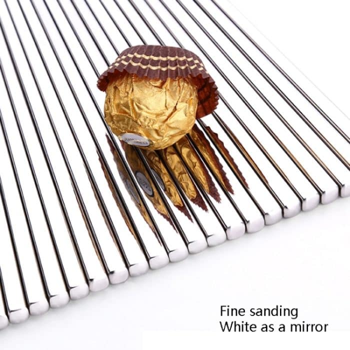 10 Paar Essstäbchen aus 304 Edelstahl, rutschfestes Geschirr, 18.5cm, 22.7cm – Bild 5