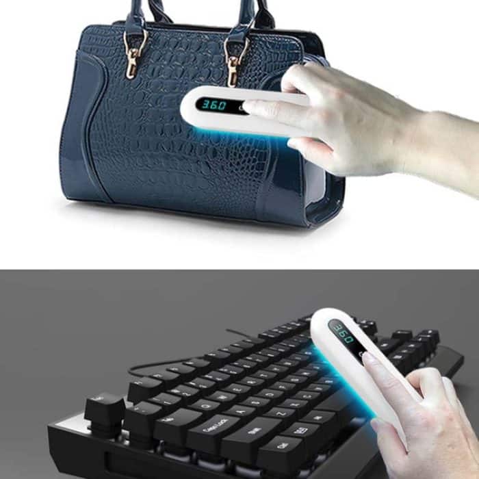 XD003 Unterwäsche UV-Sterilisationsmaschine Kosmetikbürste Lagerung Desinfektionsbox, XD003 White, XD003 Pink – Bild 12