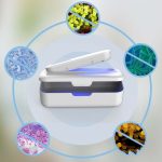 XD003 Unterwäsche UV-Sterilisationsmaschine Kosmetikbürste Lagerung Desinfektionsbox, XD003 White, XD003 Pink – Bild 8