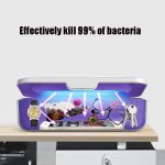 XD003 Unterwäsche UV-Sterilisationsmaschine Kosmetikbürste Lagerung Desinfektionsbox, XD003 White, XD003 Pink – Bild 9