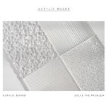 Acryl-Textur-Hintergrundtafel, Foto-Requisiten, Hintergrund, dekorative geometrische Ornamente, 3 PCS 10 x 10cm, 2 PCS 10 x 15cm, 15 x 15cm, 15 x 20cm, 18 x 29cm – Bild 2