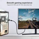 DP1.4 8K DP-Stecker auf Mini-DP-Buchse Zweiwege-Konvertierungsadapter für gegenseitige Konvertierung HD – Bild 6