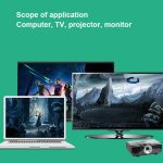 DP1.4 8K DP-Stecker auf Mini-DP-Buchse Zweiwege-Konvertierungsadapter für gegenseitige Konvertierung HD – Bild 9