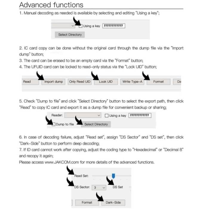 JAKCOM CD2 Access Control Näherungskarten-Duplikator RFID / ICID-Kartenleser Kartenleser – Bild 6