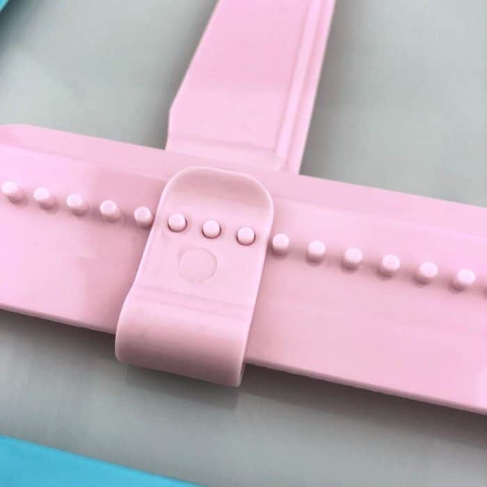 Einstellbare DIY Kuchen Schaber Glätter Fondant Spatel Kuchen Rand Glätter Creme – Bild 6