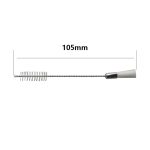 13 Stück/Set Gebäcktüllen-Kupplung, Zuckerguss-Spritztüllen-Sets, Edelstahl, Rose, Creme, Backformen – Bild 4