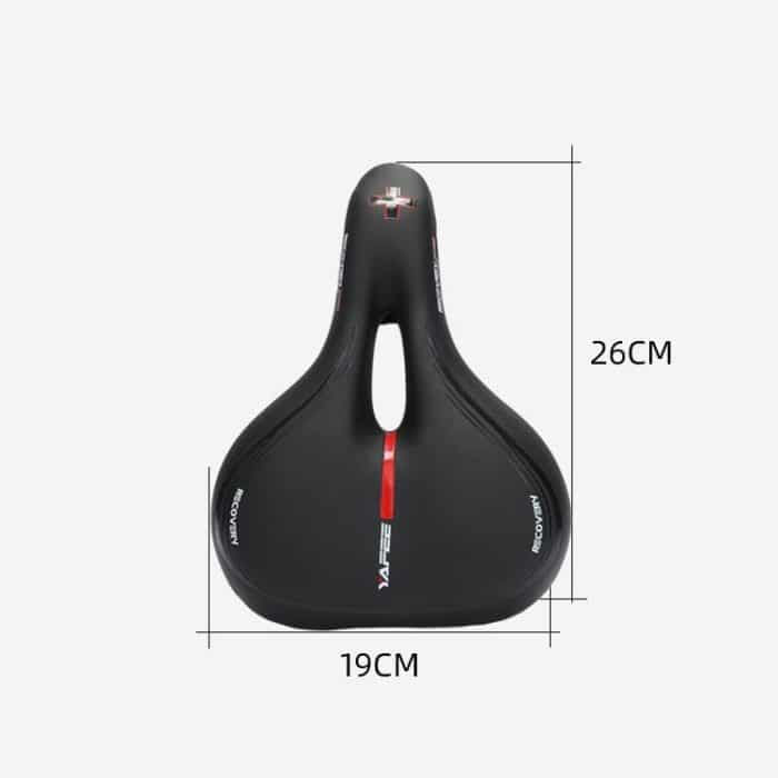 YAFEE Rücklicht-Fahrradsitz, Mountainbike-Sattel mit leichtem Sitz – Bild 3