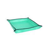68x68cm PE Home Gardening Pflanzvorgang Matte Grünpflanze Wechseltopf Mischerde Wasserdichte Blumenmatte – Bild 2