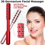 30 Germanium Massage Beauty Stick Roller V-förmiges Beauty Instrument Gesichtsmassagegerät Zufällige Farbabgabe – Bild 9