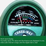 3 In 1 Bodendetektor PH-Wert Lichtintensitätsprüfstift Rundkopf-Bodenfeuchtemessgerät – Bild 5