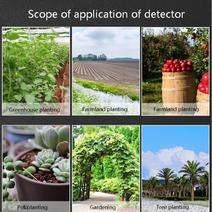 3 In 1 Bodendetektor PH-Wert Lichtintensitätsprüfstift Rundkopf-Bodenfeuchtemessgerät – Bild 10