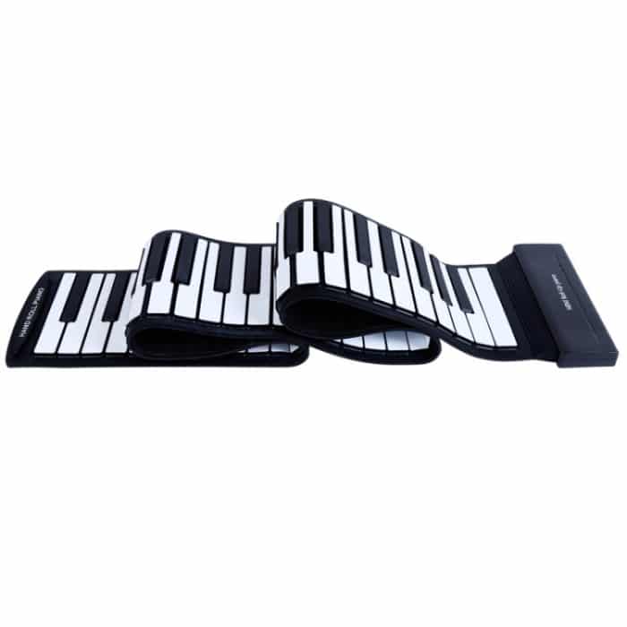 TBD0556523201A.jpg MIDI88 Handgerolltes, faltbares Klavier mit 88 Tasten, professionelles MIDI-Softkeyboard, simuliertes tragbares elektronisches Übungsklavier, 88-Key – Bild 1