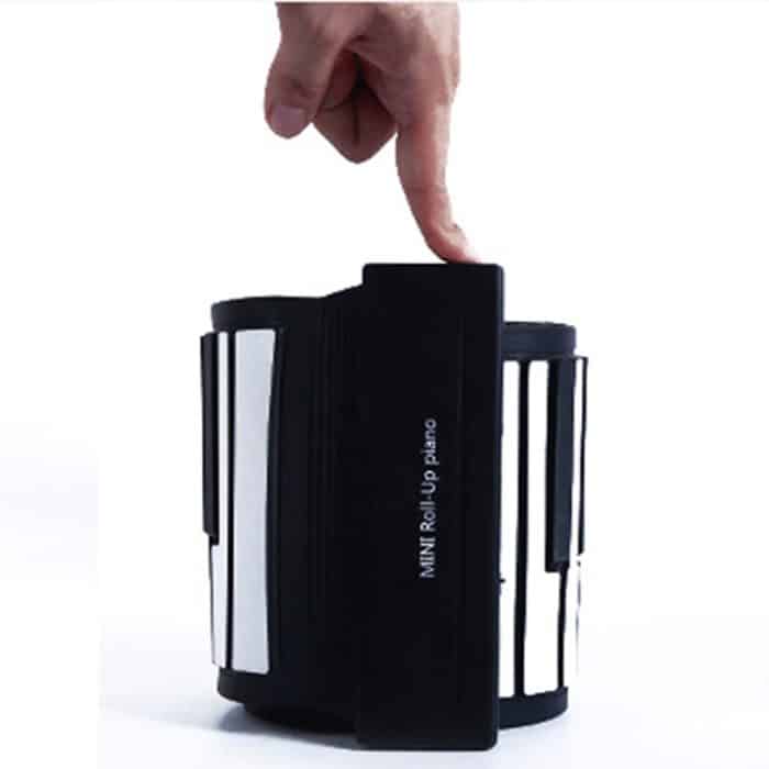 MIDI88 Handgerolltes, faltbares Klavier mit 88 Tasten, professionelles MIDI-Softkeyboard, simuliertes tragbares elektronisches Übungsklavier, 88-Key – Bild 3