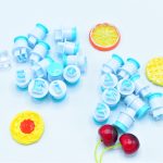 2 Sets kleine alphanumerische Kekspressform in Groß- und Kleinbuchstaben, Federpressform, Numbers, Lowercase Letters, Capital Letters – Bild 2