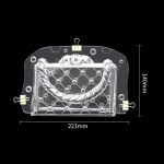 3D Frauen Ledertasche Schokoladenform Schokoladensackform – Bild 4