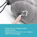 PL60 Nackenmassagegerät, Halswirbelsäulen-Massagekissen, aufblasbares U-förmiges Nackenkissen für den Haushalt, PL60 – Bild 5