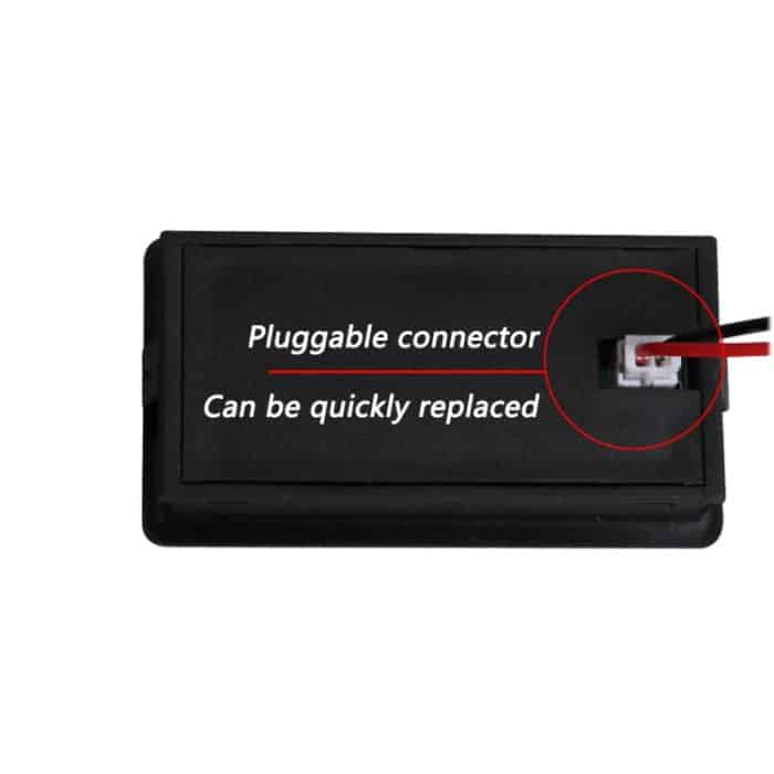 SUPNOVA DC 8–100 V Batteriekapazitätsanzeige Voltmeter Spannungsmesser, Stil:, White, White + Alarm + Temperature, Blue, Blue +Alarm + Temperature – Bild 4