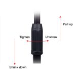 Live-Mikrofon-Lift-Ständer, Boden-Mikrofonständer, Bühnenaufführung, vertikales Stativ, ML01, ML02, ML03 – Bild 3