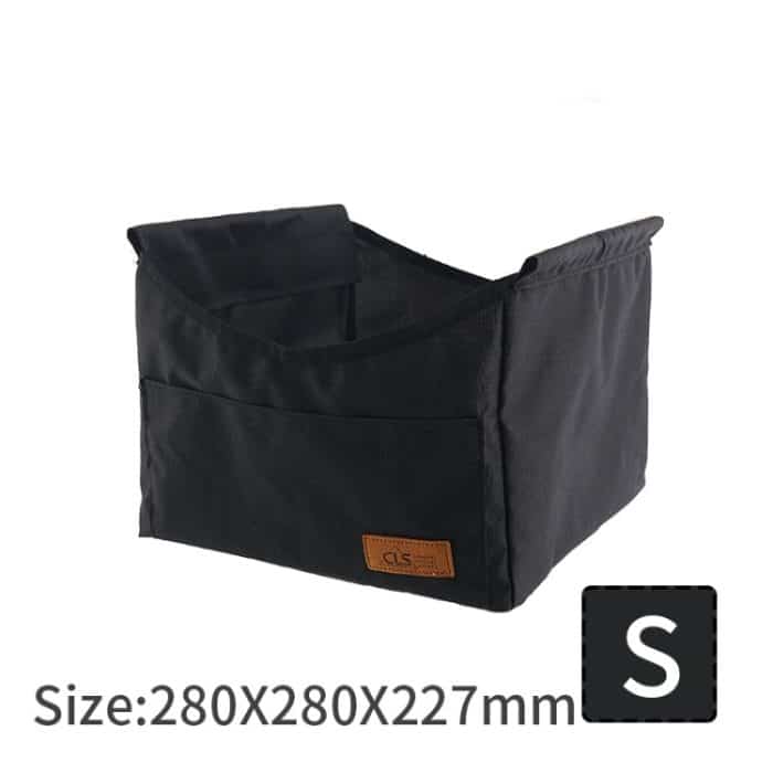 CLS Klappbare Aufbewahrungstasche für den Outdoor-Picknicktisch, tragbare, unsichtbare Taschenaufbewahrung, Hängetasche, Stil:, Small Pocket, Large Pocket, Black Table + Small Pocket, Table Small + Small Pocket, Table Medium + Large Pocket – Bild 10
