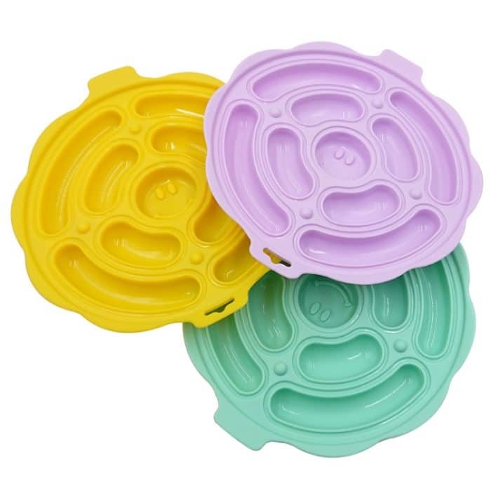 TBD05570533.jpg Lebensmittelqualität Silikon Runde Wurstform Backform Hausgemachte DIY Hot Dog Form, zufällige Farblieferung – Bild 1