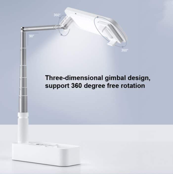 V6 1.3m Wireless Live Broadcast Halterung Beauty Fill Light Multifunktionsklappbare Außenhalterung – Bild 8
