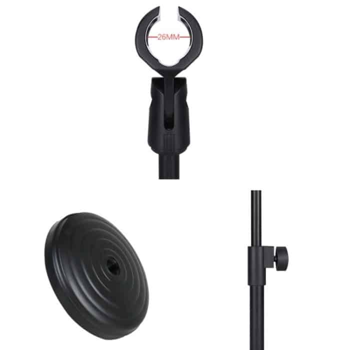 2 PCS Desktop-Mikrofonständer Desktop-Multifunktions-Live-Mikrofonständer, without Lifting (ZM-01), with Lifting (ZM-02) – Bild 3