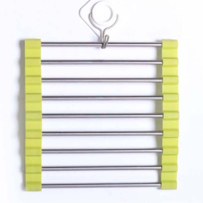 MS-202 3 PCS Home Küche Edelstahl Rutschfeste Anti-Verbrühungs-Tischset Faltbare Wärmeisolations-Topfmatte, Farbe Zufällige Lieferung – Bild 8