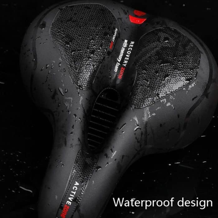 Wheel Up Mountainbike-Sättel, Rennräder, Fahrräder, bequeme Sattelkissen, Zubehör und Fahrradkissen, Shock Absorber Red Black, Shock Absorber Blue Black, Spring Red Black, Spring Blue Black – Bild 4