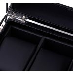 Uhrenbox aus PU-Leder mit gewebtem Muster, Schmuckaufbewahrungsbox, 6 Bits, 12 Bits – Bild 2