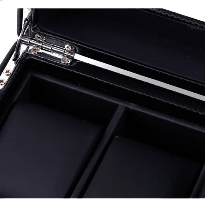 Uhrenbox aus PU-Leder mit gewebtem Muster, Schmuckaufbewahrungsbox, 6 Bits, 12 Bits – Bild 2