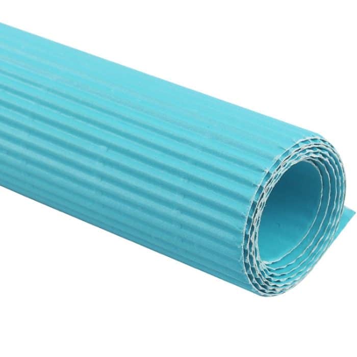 10 Blatt Wellpappe, verdicktes Geschenkpapier, handgefertigtes DIY-Geschenkpapiermaterial, Light Blue, Dark Blue, Deep Purple – Bild 1