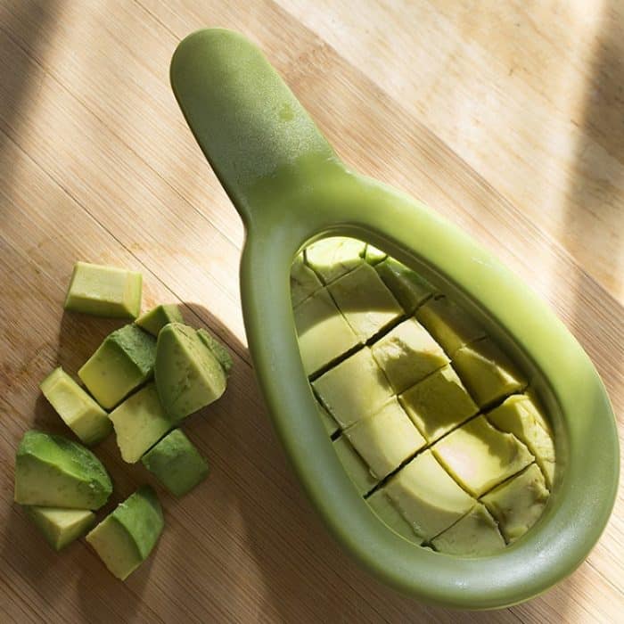 5-teiliges Avocado-Würfel- und Entkernungsgerät, multifunktionales Avocado-Messer, Avocado Knife – Bild 7