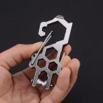 2 PCS Professional Load-Bearing Multifunktions-Carabiner Outdoor Survive Gadget