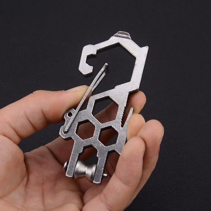 TBD05583737.jpg 2 PCS Professional Load-Bearing Multifunktions-Carabiner Outdoor Survive Gadget – Bild 1