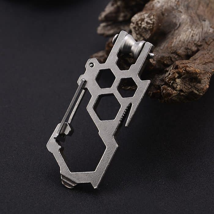 2 PCS Professional Load-Bearing Multifunktions-Carabiner Outdoor Survive Gadget – Bild 3