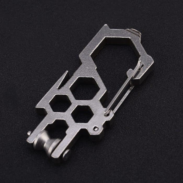 2 PCS Professional Load-Bearing Multifunktions-Carabiner Outdoor Survive Gadget – Bild 4