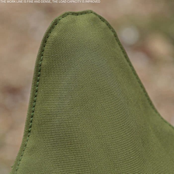 Outdoor Camping Wasserdichte Leinwand Tragbare Dreieck Hocker Stoff – Bild 4