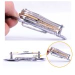 3 Stück Outdoor-Multifunktions-Schlüsselclip aus Edelstahl, Key Clip – Bild 3