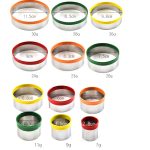 12-in-1 Edelstahl-Keksschneideset, Fondant-Keksform, runde Kuchen-Backform, Color Mold(12 in 1) – Bild 5