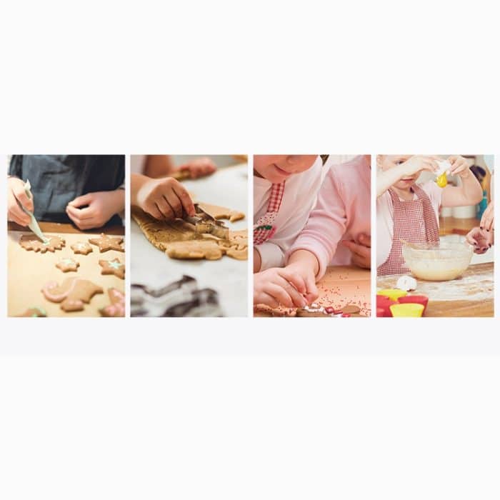 12-in-1 Edelstahl-Keksschneideset, Fondant-Keksform, runde Kuchen-Backform, Color Mold(12 in 1) – Bild 6